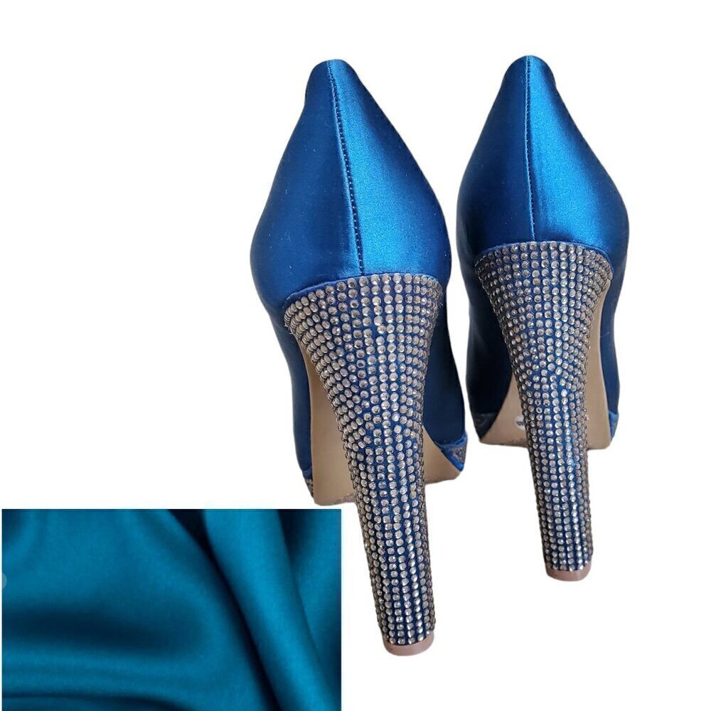 VINCE CAMUTO RHINESTONE HEELS SIZE 10 - Picture 6 of 13